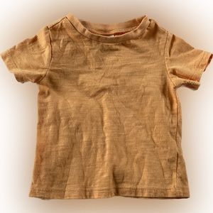 First Impressions Orange Basic Tee 6-9 Months